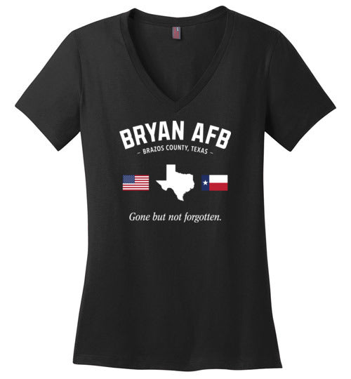 Load image into Gallery viewer, Bryan AFB &quot;GBNF&quot; - Women&#39;s V-Neck T-Shirt-Wandering I Store
