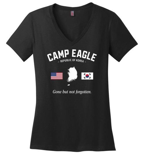Camp Eagle (S. Korea) "GBNF" - Women's V-Neck T-Shirt