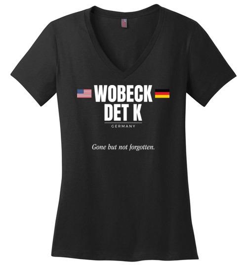 Load image into Gallery viewer, Wobeck Det K &quot;GBNF&quot; - Women&#39;s V-Neck T-Shirt
