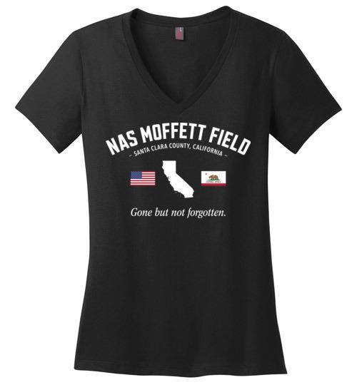 Load image into Gallery viewer, NAS Moffett Field &quot;GBNF&quot; - Women&#39;s V-Neck T-Shirt
