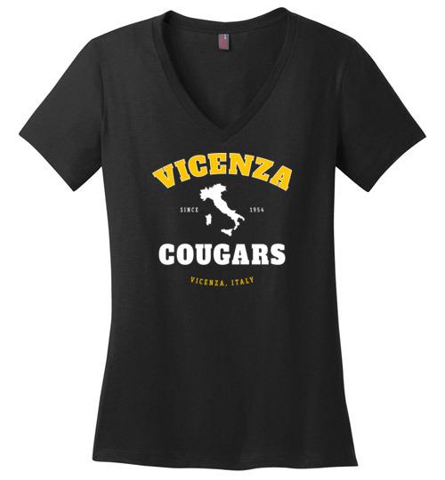 Vicenza Cougars - Women's V-Neck T-Shirt