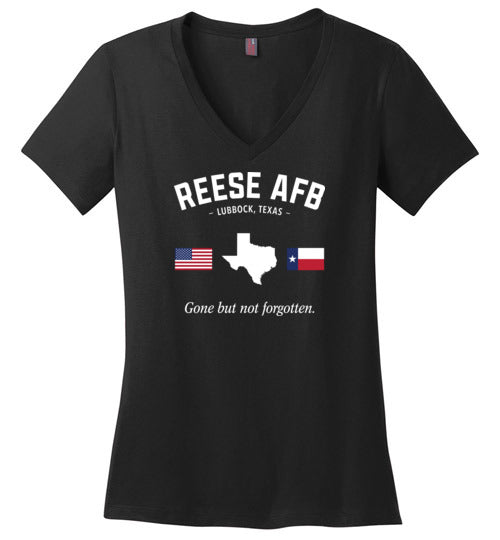 Load image into Gallery viewer, Reese AFB &quot;GBNF&quot; - Women&#39;s V-Neck T-Shirt-Wandering I Store
