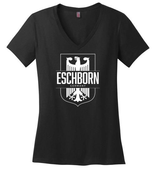 Eschborn, Germany - Women's V-Neck T-Shirt