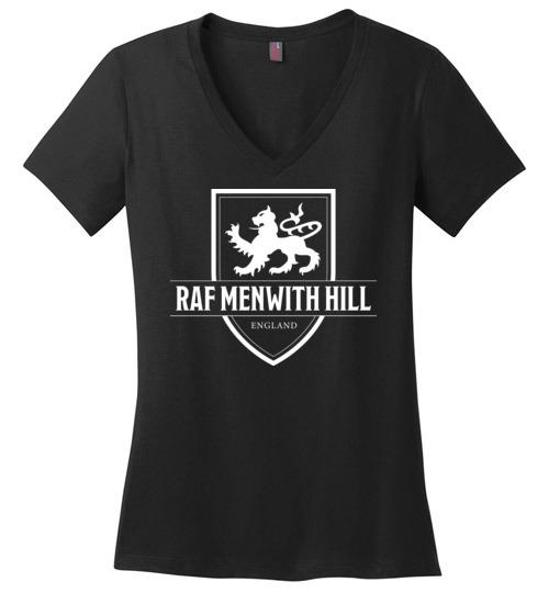 Load image into Gallery viewer, RAF Menwith Hill - Women&#39;s V-Neck T-Shirt
