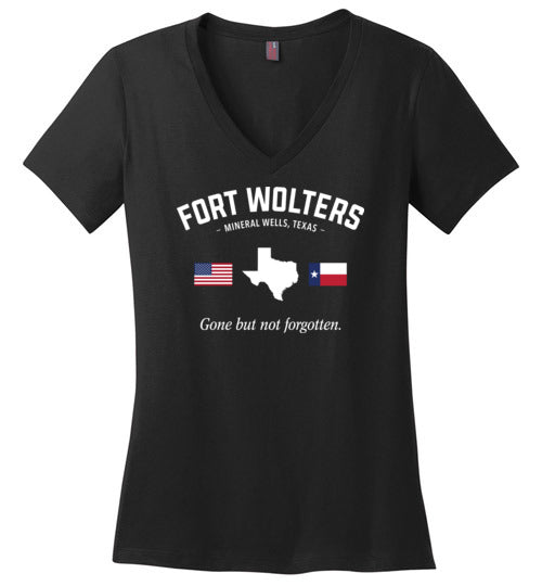 Load image into Gallery viewer, Fort Wolters &quot;GBNF&quot; - Women&#39;s V-Neck T-Shirt-Wandering I Store
