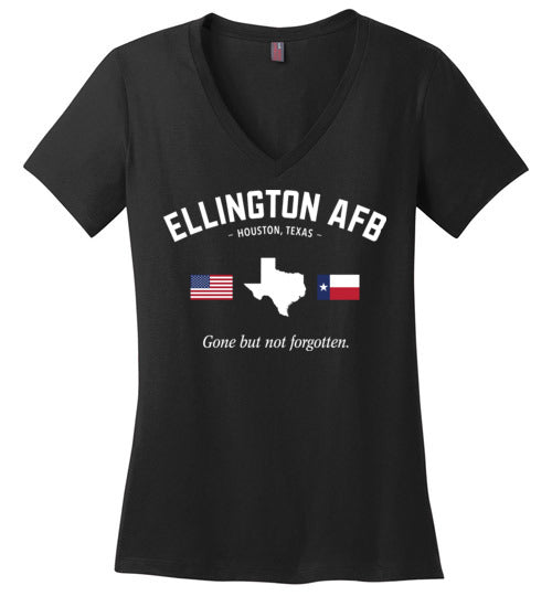 Ellington AFB "GBNF" - Women's V-Neck T-Shirt-Wandering I Store