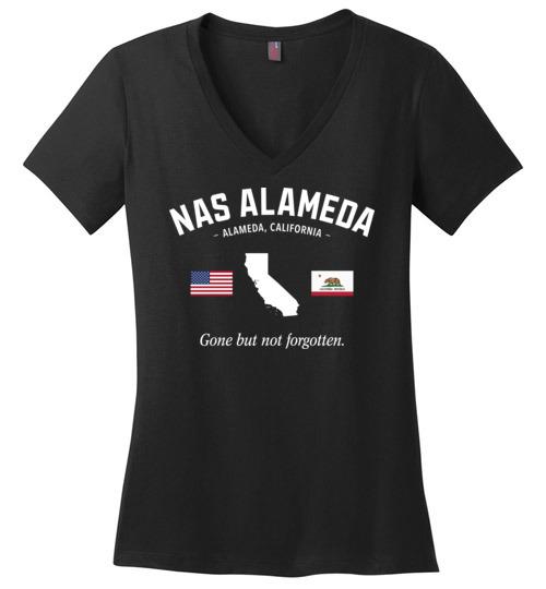 NAS Alameda "GBNF" - Women's V-Neck T-Shirt