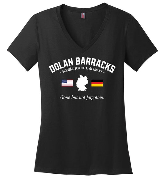 Dolan Barracks "GBNF" - Women's V-Neck T-Shirt