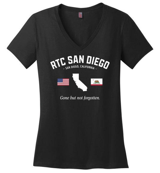 RTC San Diego "GBNF" - Women's V-Neck T-Shirt