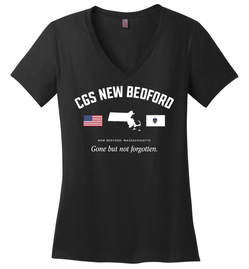Load image into Gallery viewer, CGS New Bedford &quot;GBNF&quot; - Women&#39;s V-Neck T-Shirt
