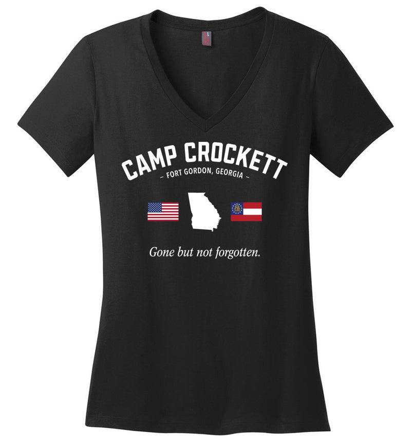 Load image into Gallery viewer, Camp Crockett &quot;GBNF&quot; - Women&#39;s V-Neck T-Shirt
