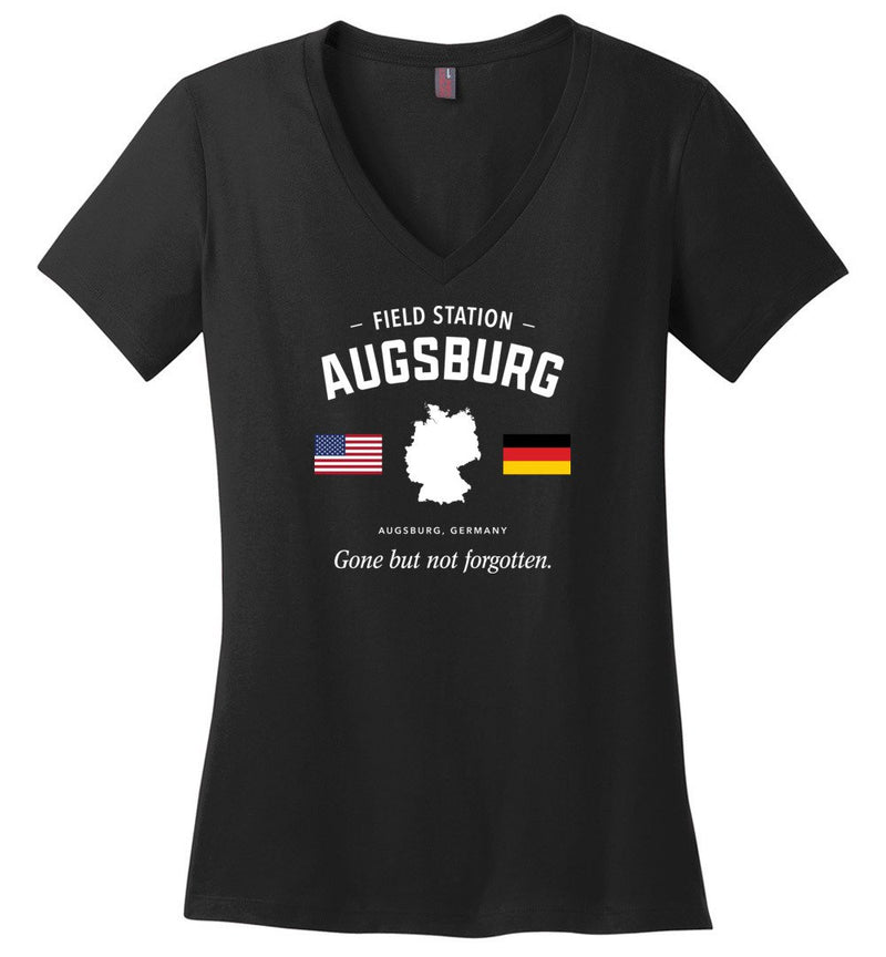 Load image into Gallery viewer, Field Station Augsburg &quot;GBNF&quot; - Women&#39;s V-Neck T-Shirt
