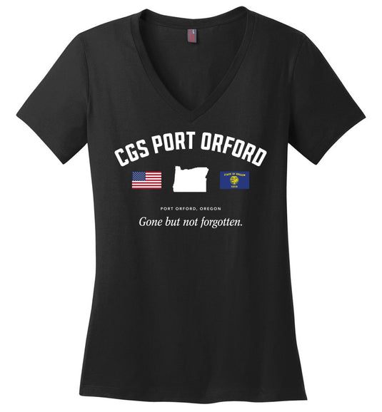 CGS Port Orford "GBNF" - Women's V-Neck T-Shirt