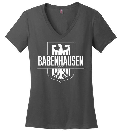 Babenhausen, Germany - Women's V-Neck T-Shirt