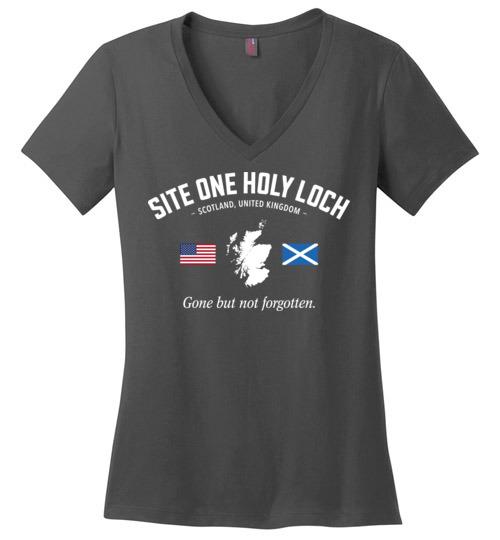 Site One Holy Loch "GBNF" - Women's V-Neck T-Shirt