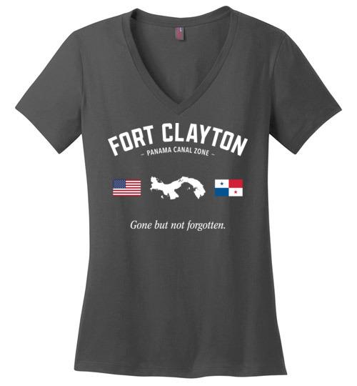 Fort Clayton "GBNF" - Women's V-Neck T-Shirt