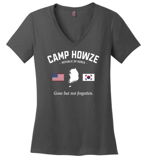 Load image into Gallery viewer, Camp Howze &quot;GBNF&quot; - Women&#39;s V-Neck T-Shirt

