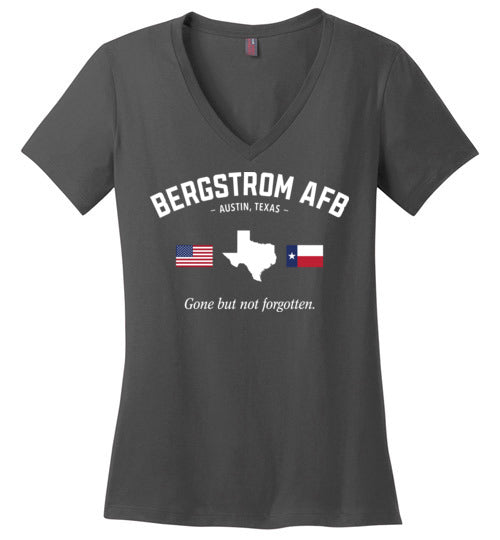 Load image into Gallery viewer, Bergstrom AFB &quot;GBNF&quot; - Women&#39;s V-Neck T-Shirt-Wandering I Store
