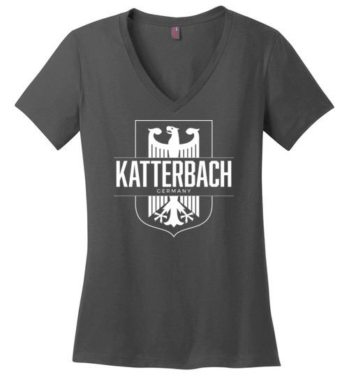 Katterbach, Germany - Women's V-Neck T-Shirt