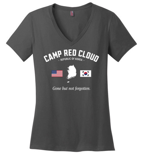 Camp Red Cloud "GBNF" - Women's V-Neck T-Shirt-Wandering I Store