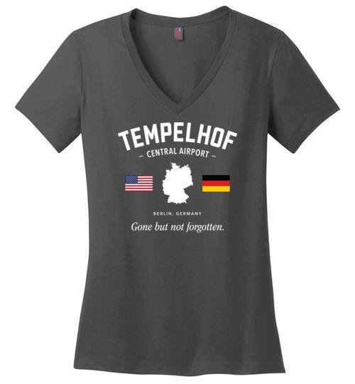 Tempelhof Central Airport "GBNF" - Women's V-Neck T-Shirt