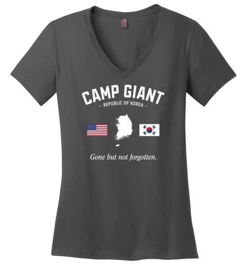 Load image into Gallery viewer, Camp Giant &quot;GBNF&quot; - Women&#39;s V-Neck T-Shirt
