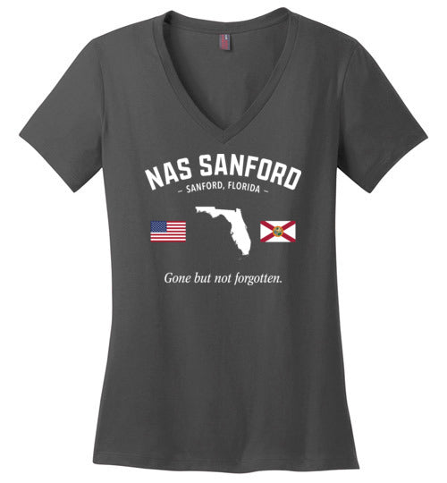NAS Sanford "GBNF" - Women's V-Neck T-Shirt-Wandering I Store