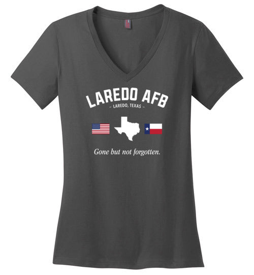 Laredo AFB "GBNF" - Women's V-Neck T-Shirt-Wandering I Store