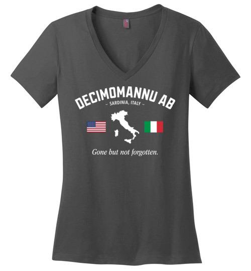 Decimomannu AB "GBNF" - Women's V-Neck T-Shirt