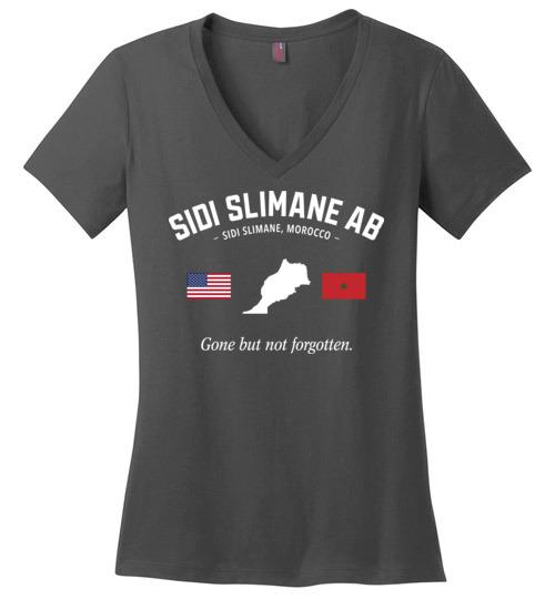 Sidi Slimane AB "GBNF" - Women's V-Neck T-Shirt