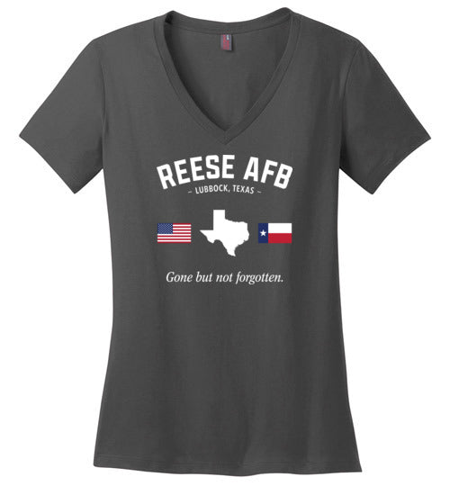 Load image into Gallery viewer, Reese AFB &quot;GBNF&quot; - Women&#39;s V-Neck T-Shirt-Wandering I Store
