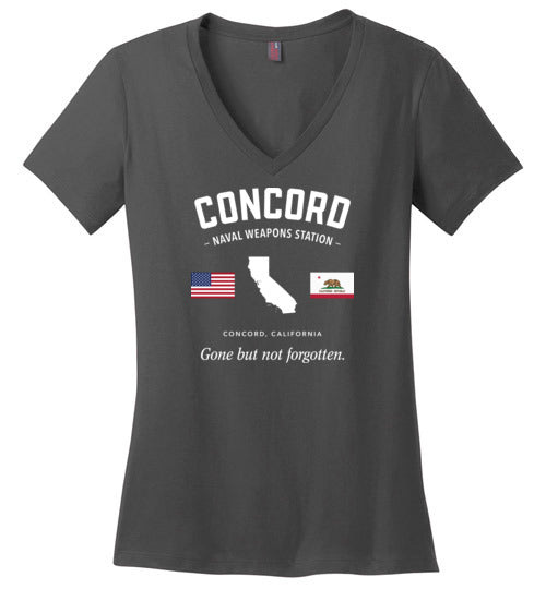 Concord Naval Weapons Station "GBNF" - Women's V-Neck T-Shirt-Wandering I Store