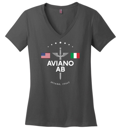 Aviano AB - Women's V-Neck T-Shirt-Wandering I Store