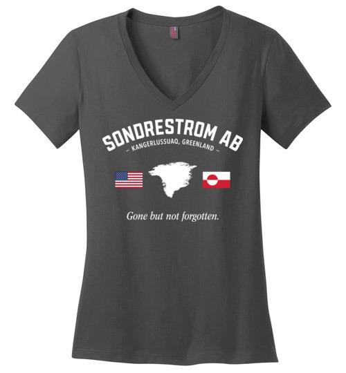 Load image into Gallery viewer, Sondrestrom AB &quot;GBNF&quot; - Women&#39;s V-Neck T-Shirt
