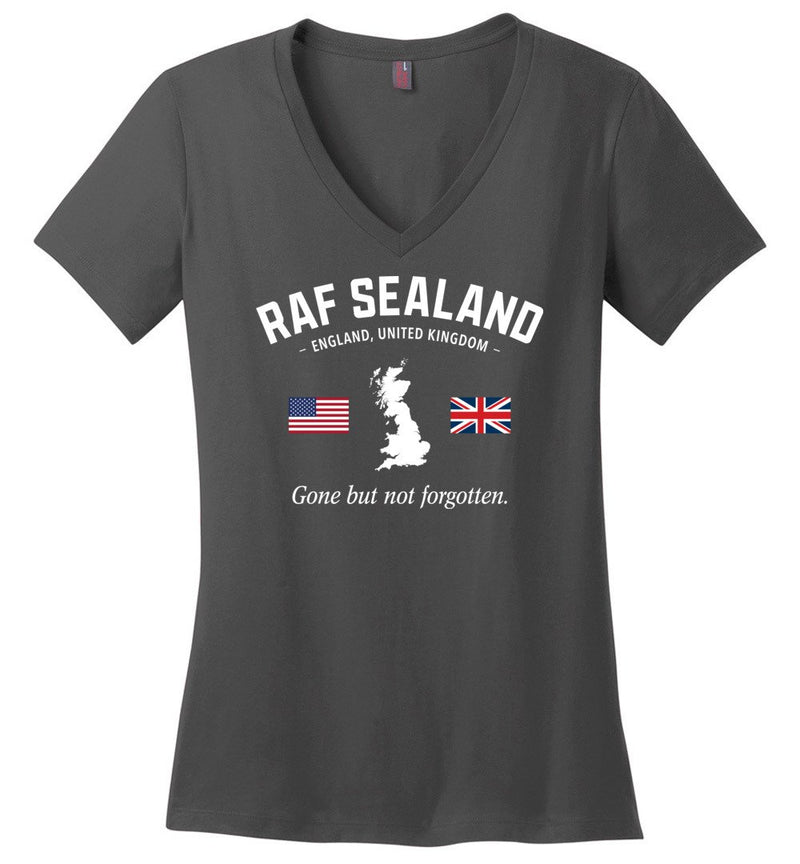 Load image into Gallery viewer, RAF Sealand &quot;GBNF&quot; - Women&#39;s V-Neck T-Shirt
