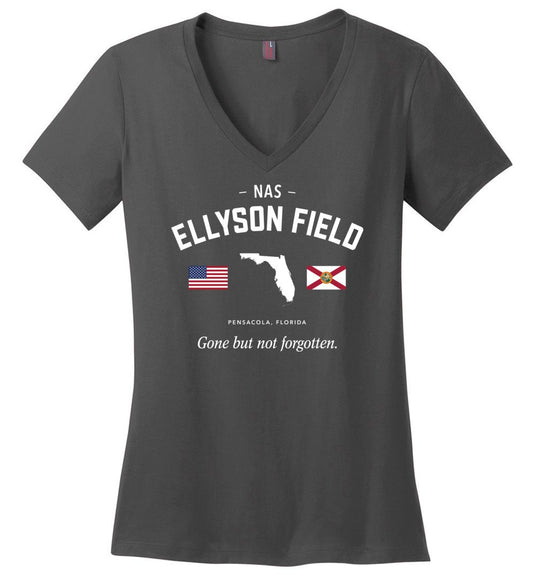 NAS Ellyson Field "GBNF" - Women's V-Neck T-Shirt