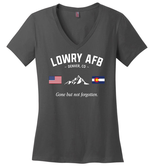 Lowry AFB "GBNF" - Women's V-Neck T-Shirt