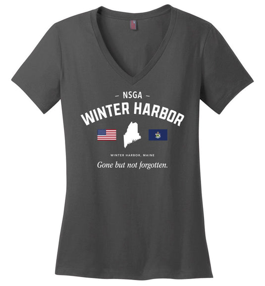 NSGA Winter Harbor "GBNF" - Women's V-Neck T-Shirt