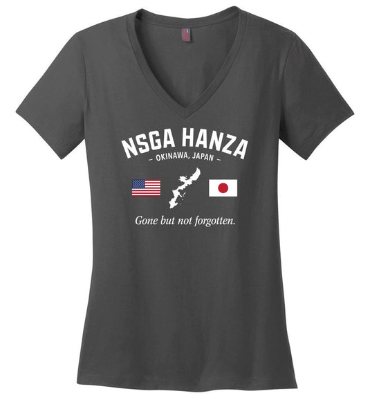 NSGA Hanza "GBNF" - Women's V-Neck T-Shirt