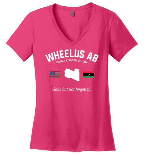 Wheelus AB "GBNF" - Women's V-Neck T-Shirt