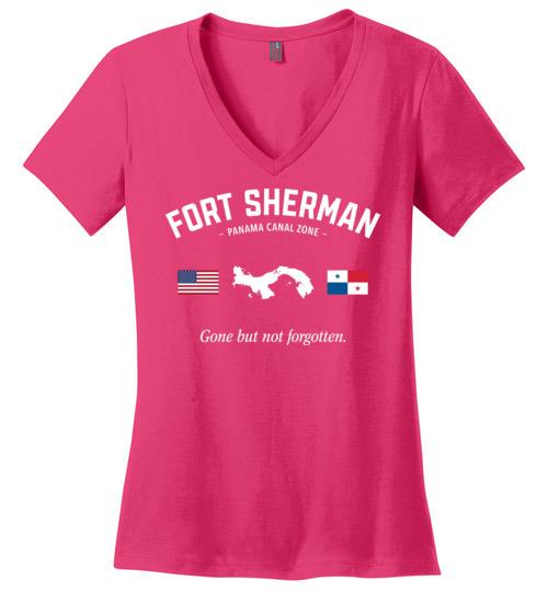 Fort Sherman "GBNF" - Women's V-Neck T-Shirt