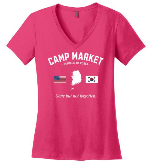 Camp Market "GBNF" - Women's V-Neck T-Shirt