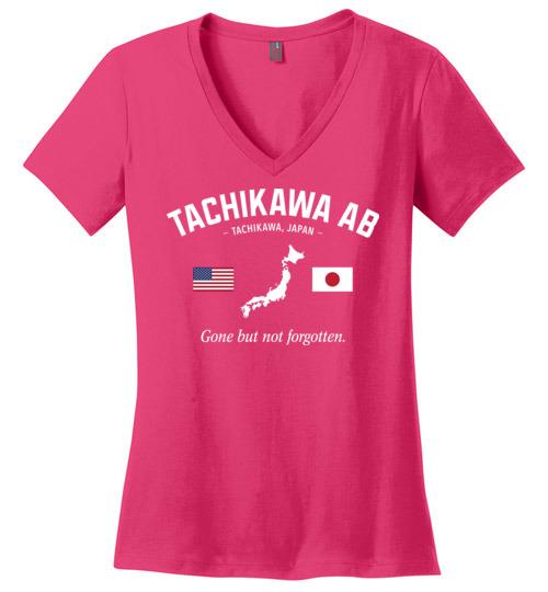 Tachikawa AB "GBNF" - Women's V-Neck T-Shirt