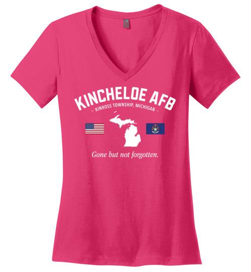 Kincheloe AFB "GBNF" - Women's V-Neck T-Shirt