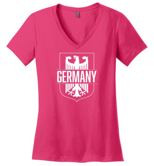 Germany - Women's V-Neck T-Shirt