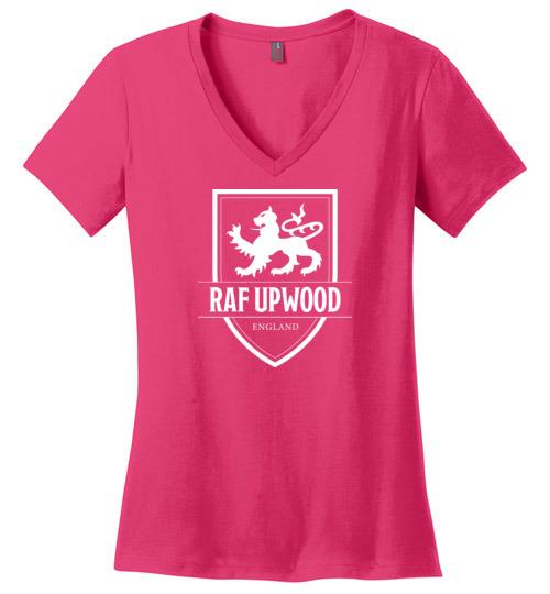 RAF Upwood - Women's V-Neck T-Shirt