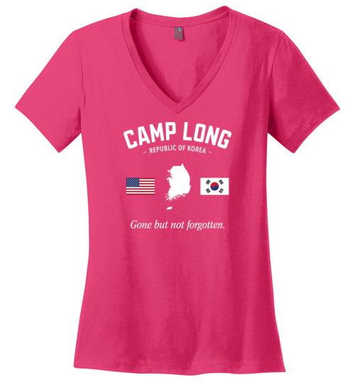 Load image into Gallery viewer, Camp Long &quot;GBNF&quot; - Women&#39;s V-Neck T-Shirt
