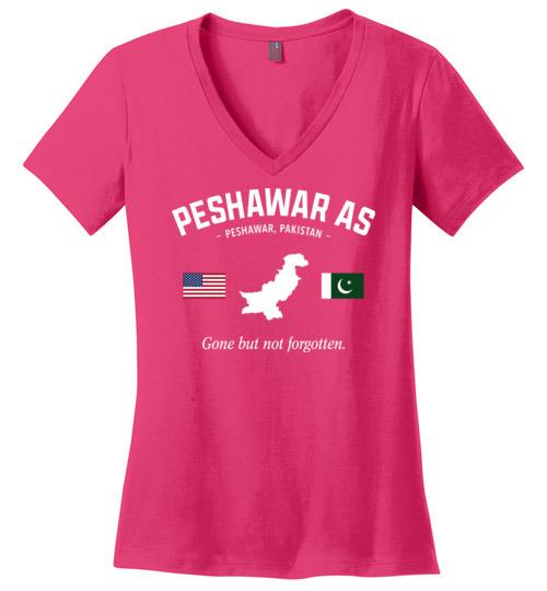 Load image into Gallery viewer, Peshawar AS &quot;GBNF&quot; - Women&#39;s V-Neck T-Shirt
