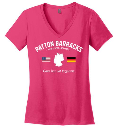 Patton Barracks "GBNF" - Women's V-Neck T-Shirt