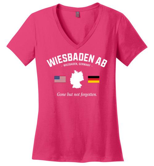 Wiesbaden AB "GBNF" - Women's V-Neck T-Shirt